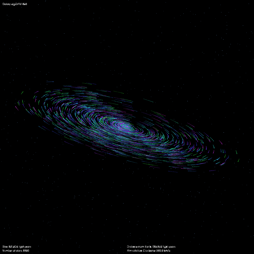 Spacelike #42 static NFT preview