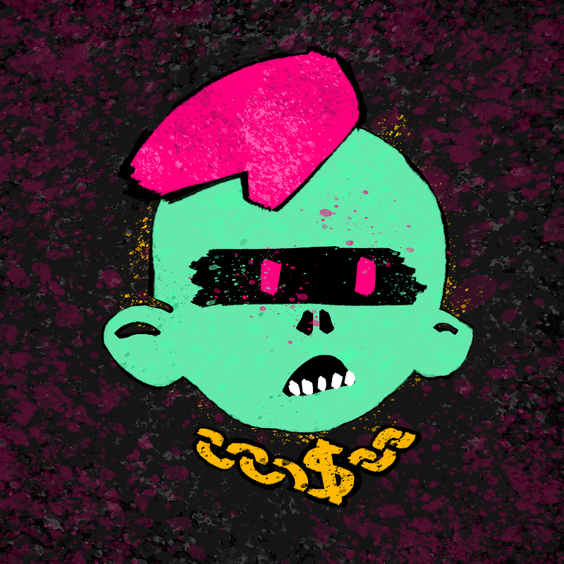 fxZombies #96 static NFT preview
