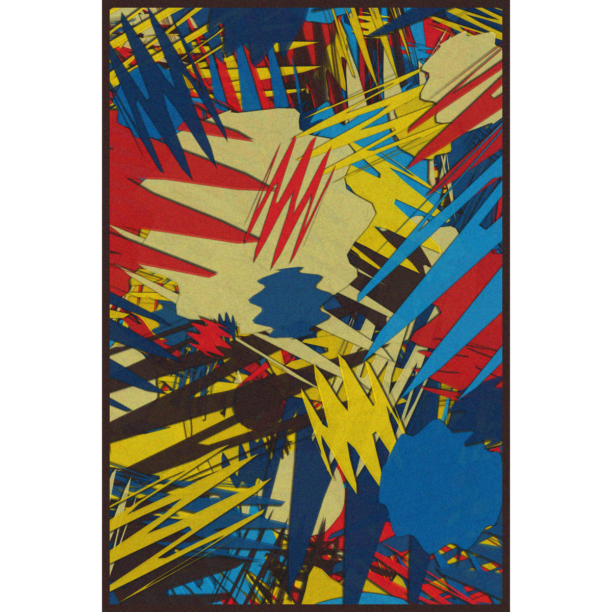 Abstract Comic #96 static NFT preview