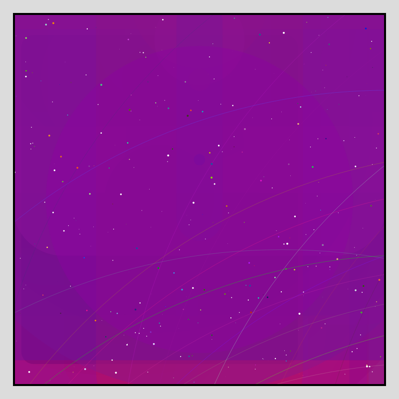 Color Field Starry B #138 static token preview