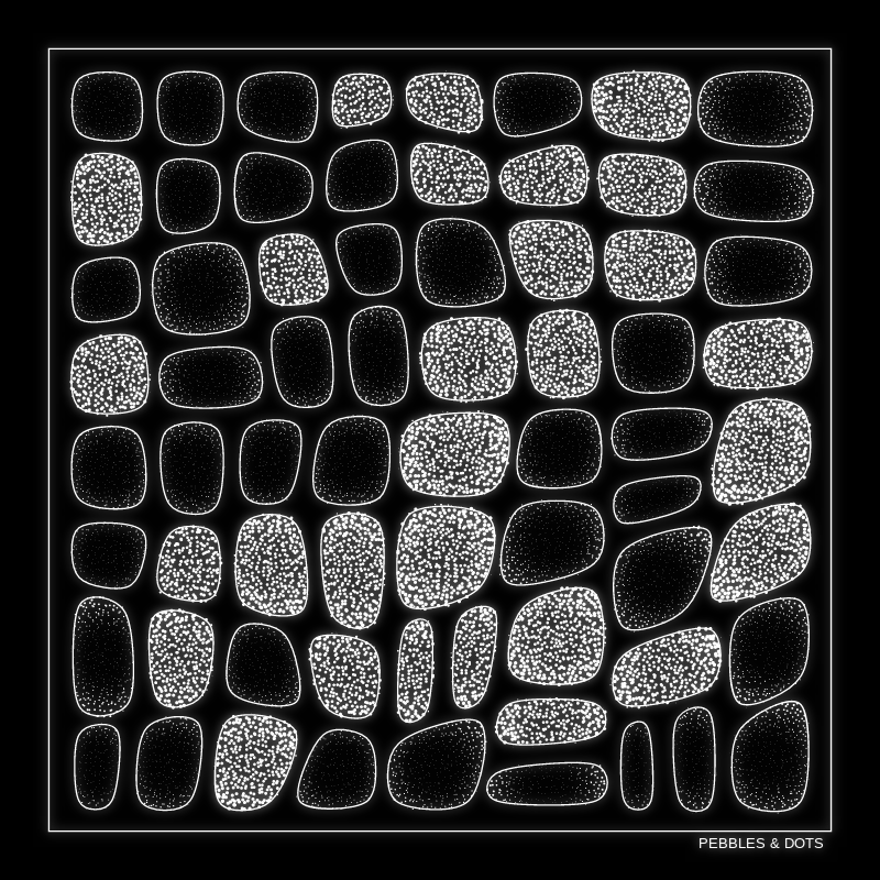 Pebbles & Dots #49 static NFT preview