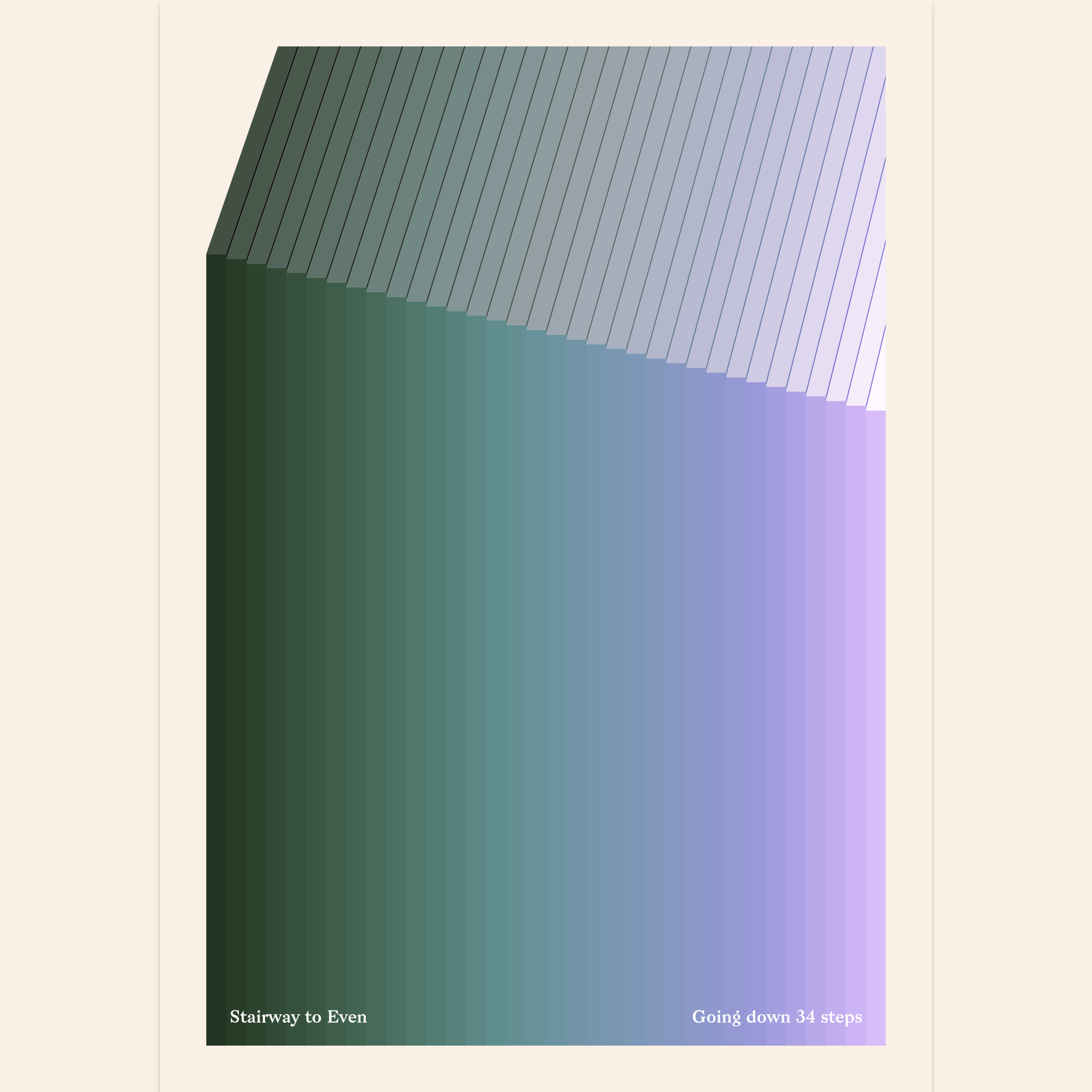 Stairway to Even #79 static NFT preview