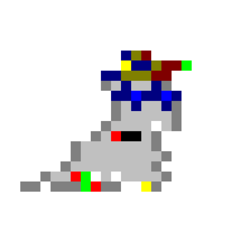 Win95 Larvas #45 static NFT preview