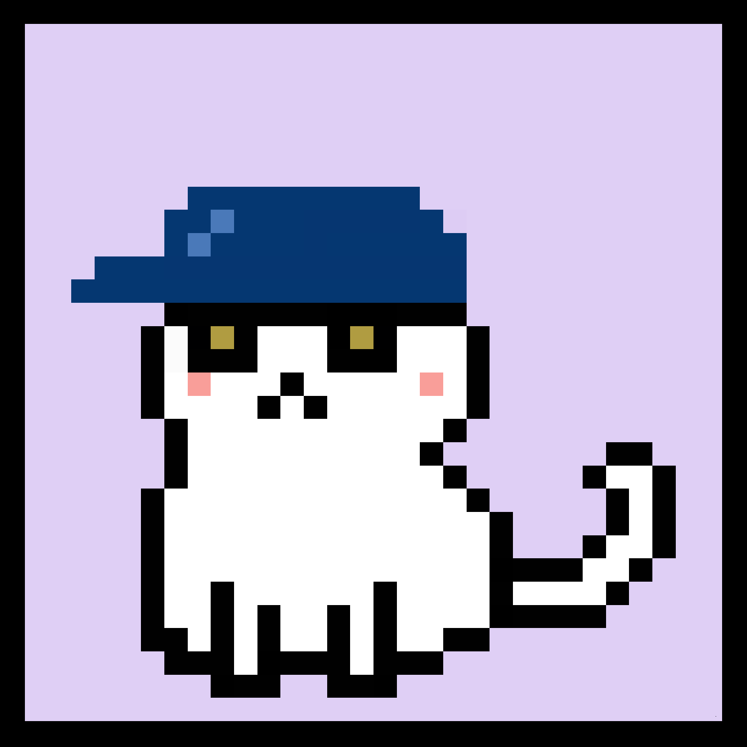 Lazy Kitties #1943 static token preview