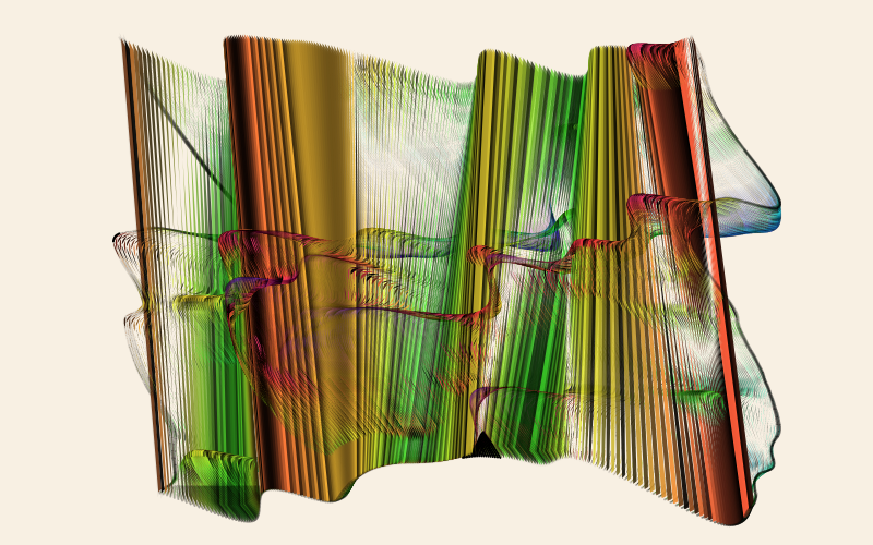 Folded Maps #98 static NFT preview