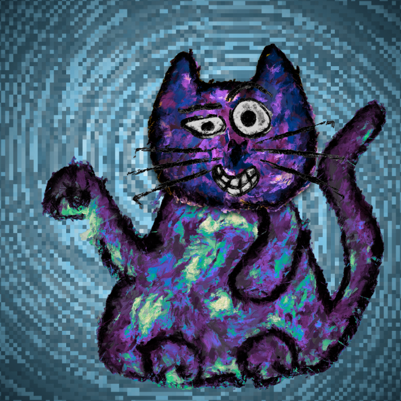 Creepocats 2.0 #10 static token preview
