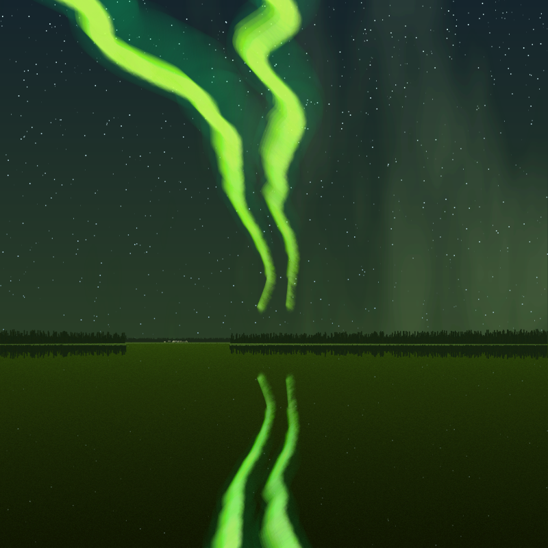 Aurora Borealis #53 static token preview