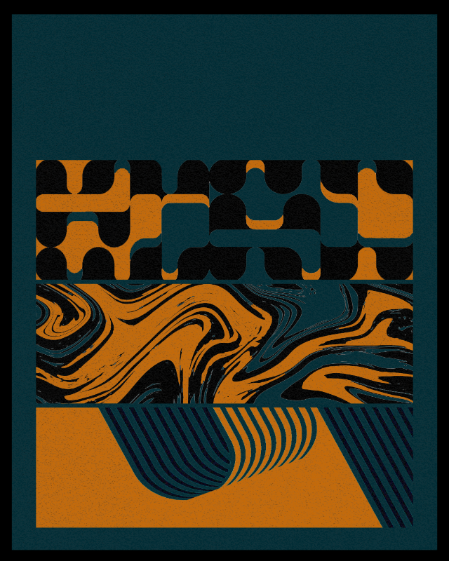 Bauhaus art #orange #58 static NFT preview