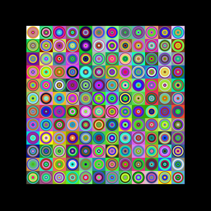 Bulls Eye #91 static token preview