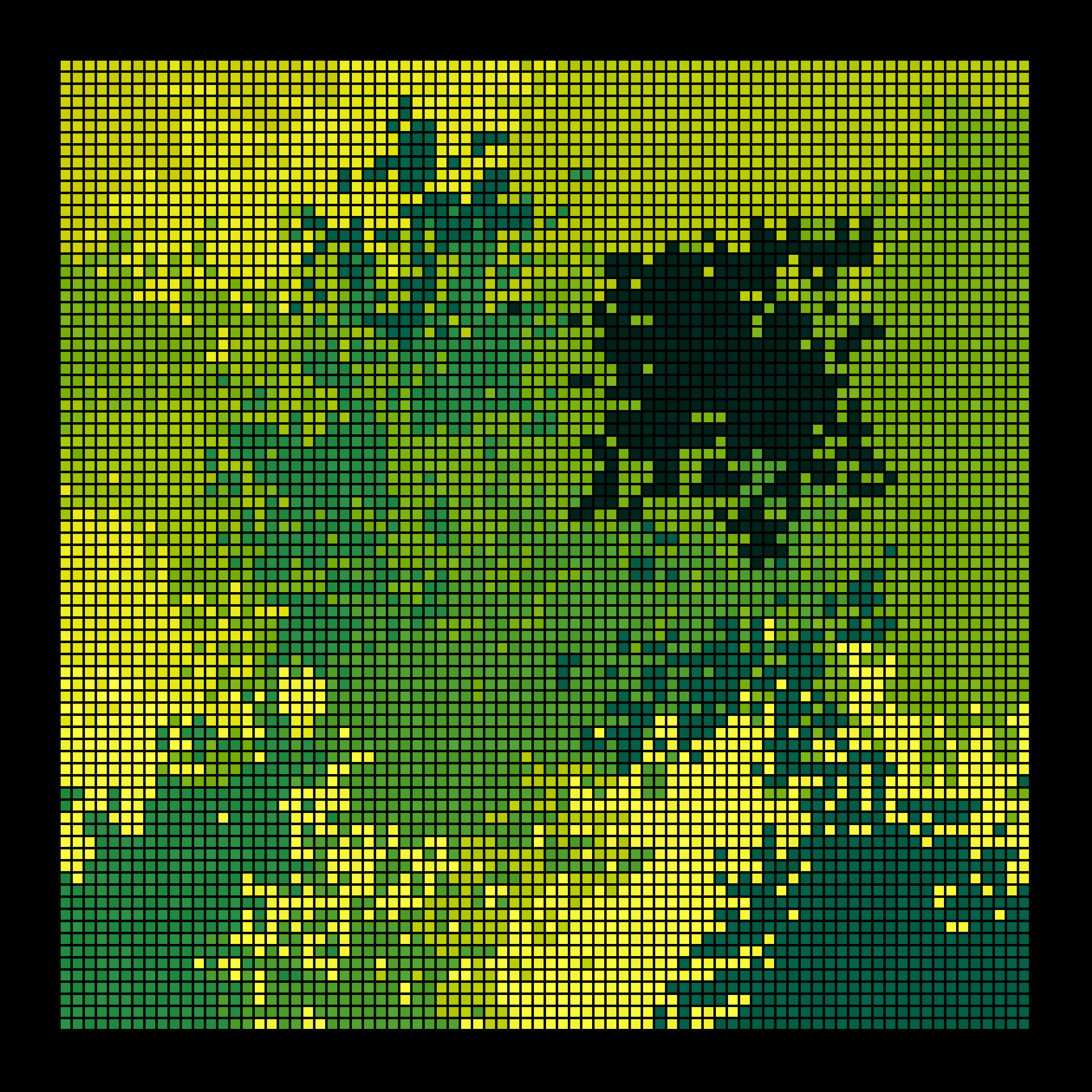 Pixel Blobs #158 static NFT preview
