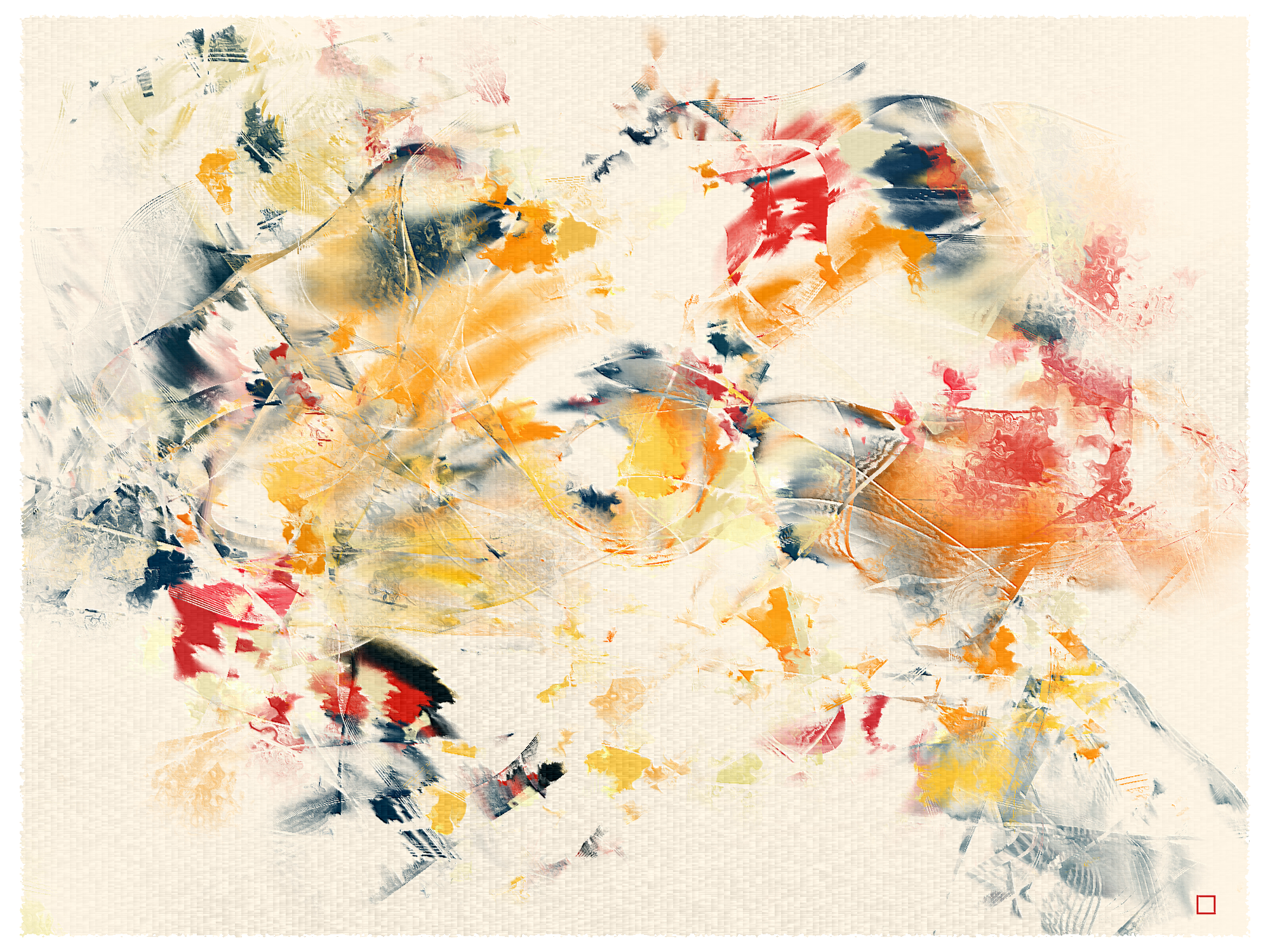 Chromatographies #110 static NFT preview