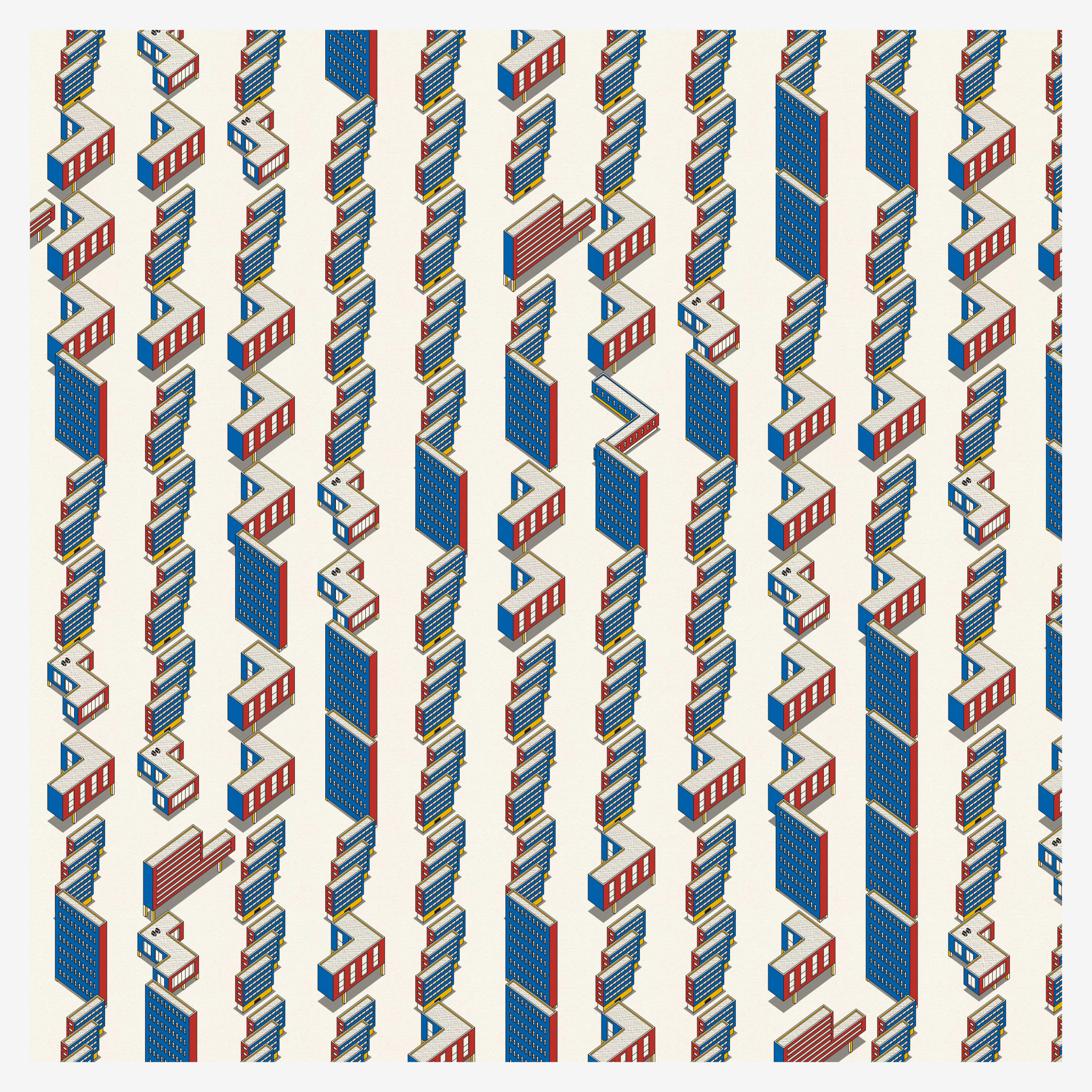 Bauhausstadt #44 static NFT preview