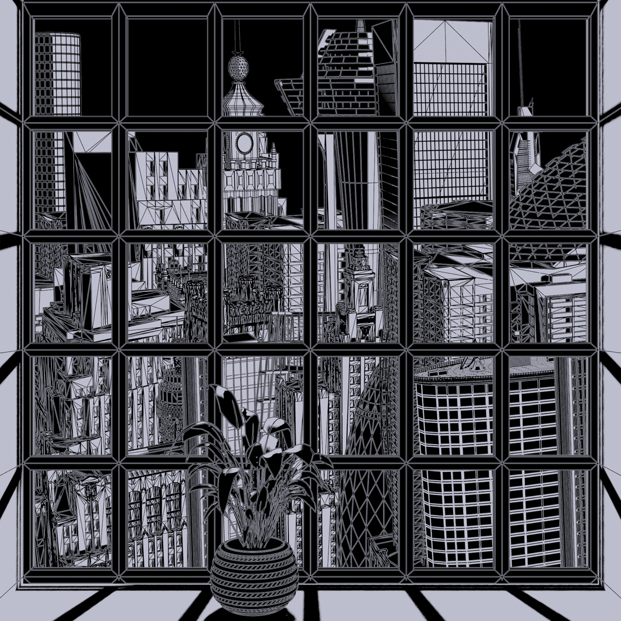 City View #293 static NFT preview