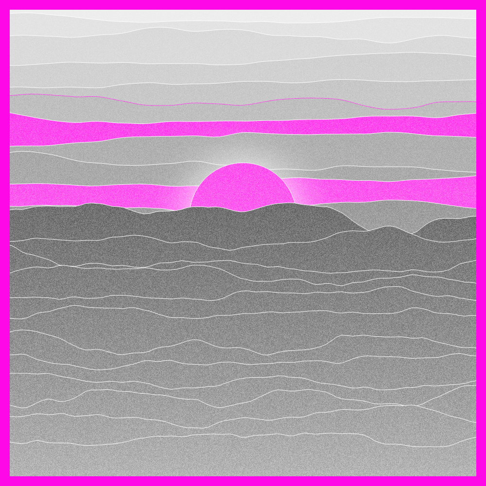 Sunset in Hashland #165 static token preview