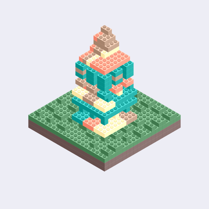 Plastic Town I #65 static token preview