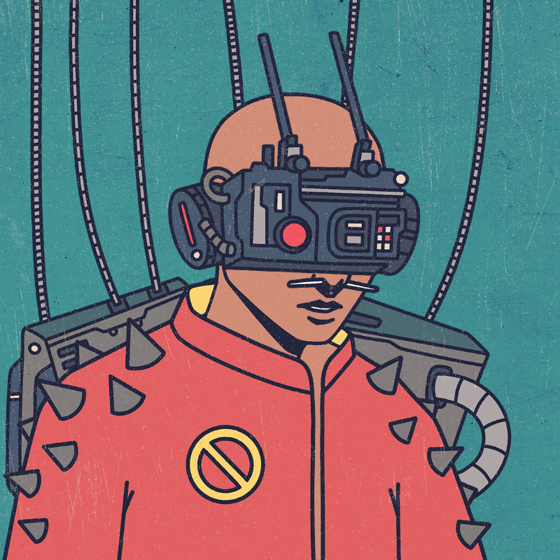 FUTURE BASTARDS #407 static NFT preview