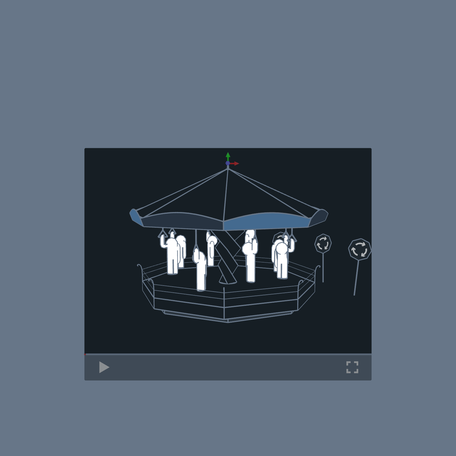 RotatingUnit #145 static NFT preview