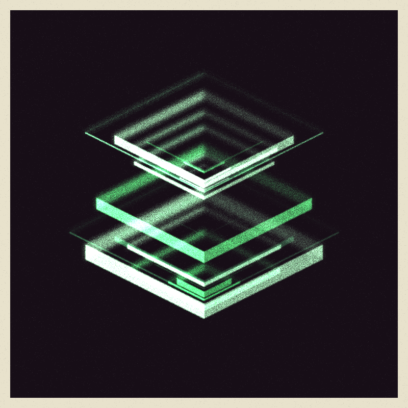 isometry II - watercolor #46 static NFT preview