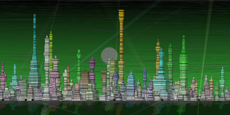 Fictional Cityscapes #60 static token preview