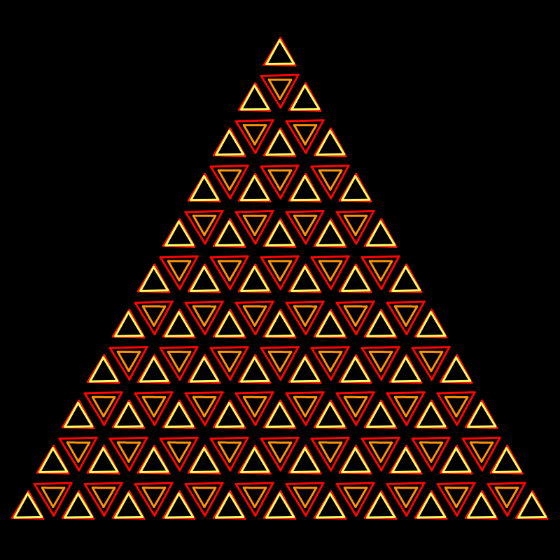 Your Brain on Triangles #55 static NFT preview