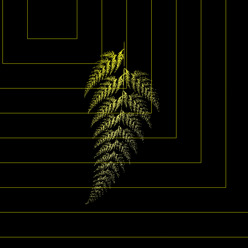 Fractal Leaves #69 static NFT preview