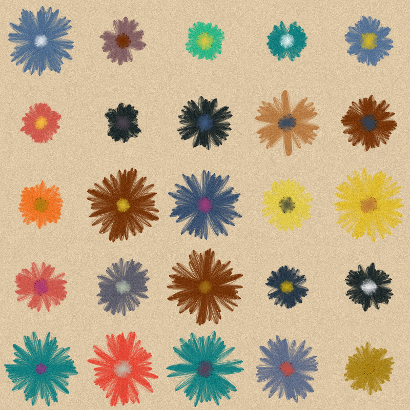 Each day I will buy you flowers #46 static NFT preview