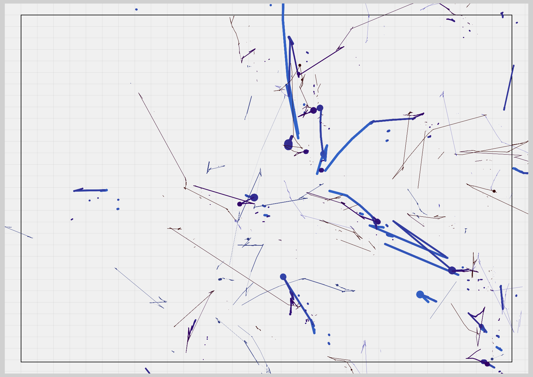 Blue Lines #22 static NFT preview