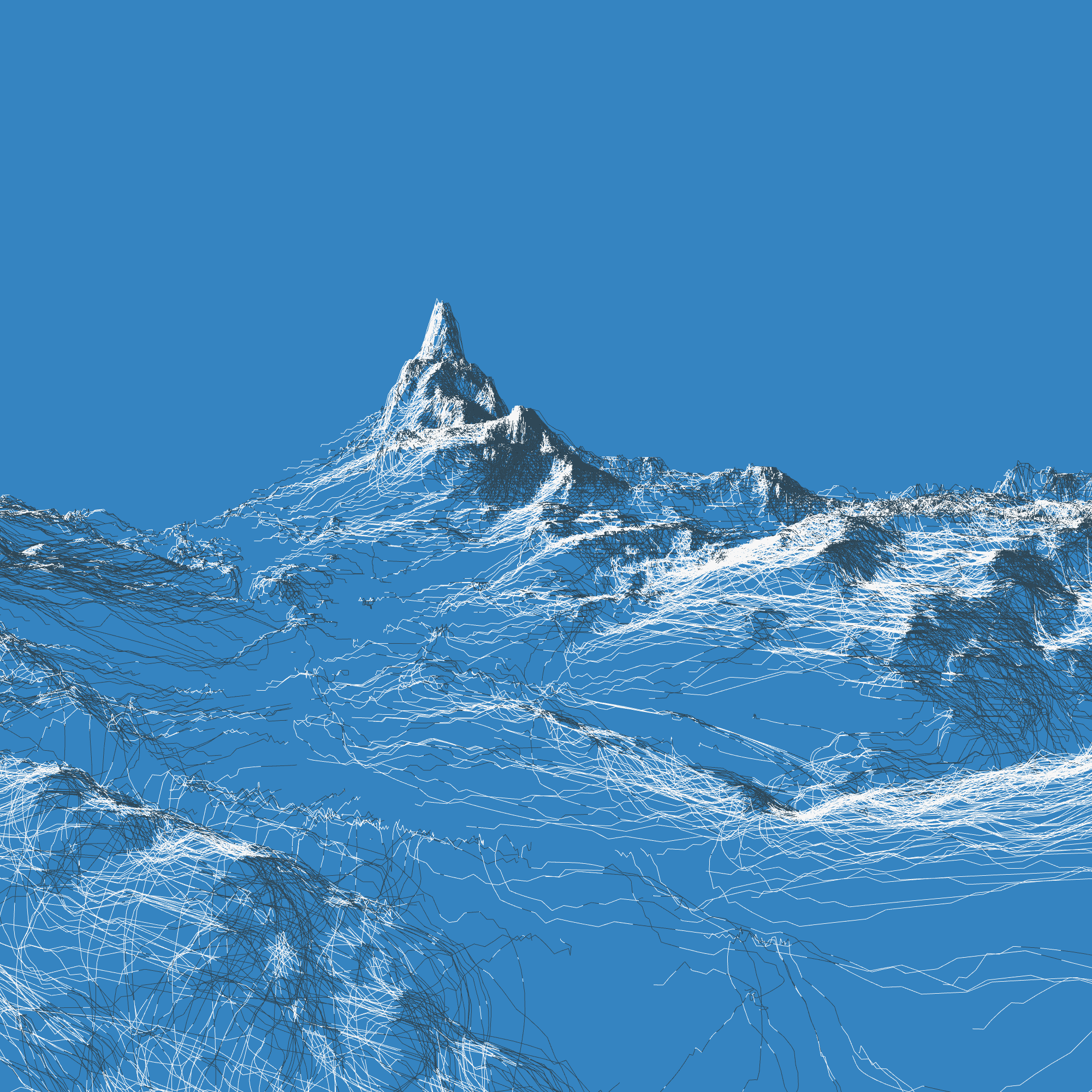 Ridge Scribbles #96 static NFT preview