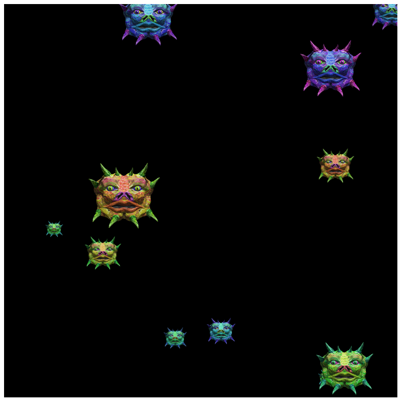 Spreading Variants #41 static NFT preview