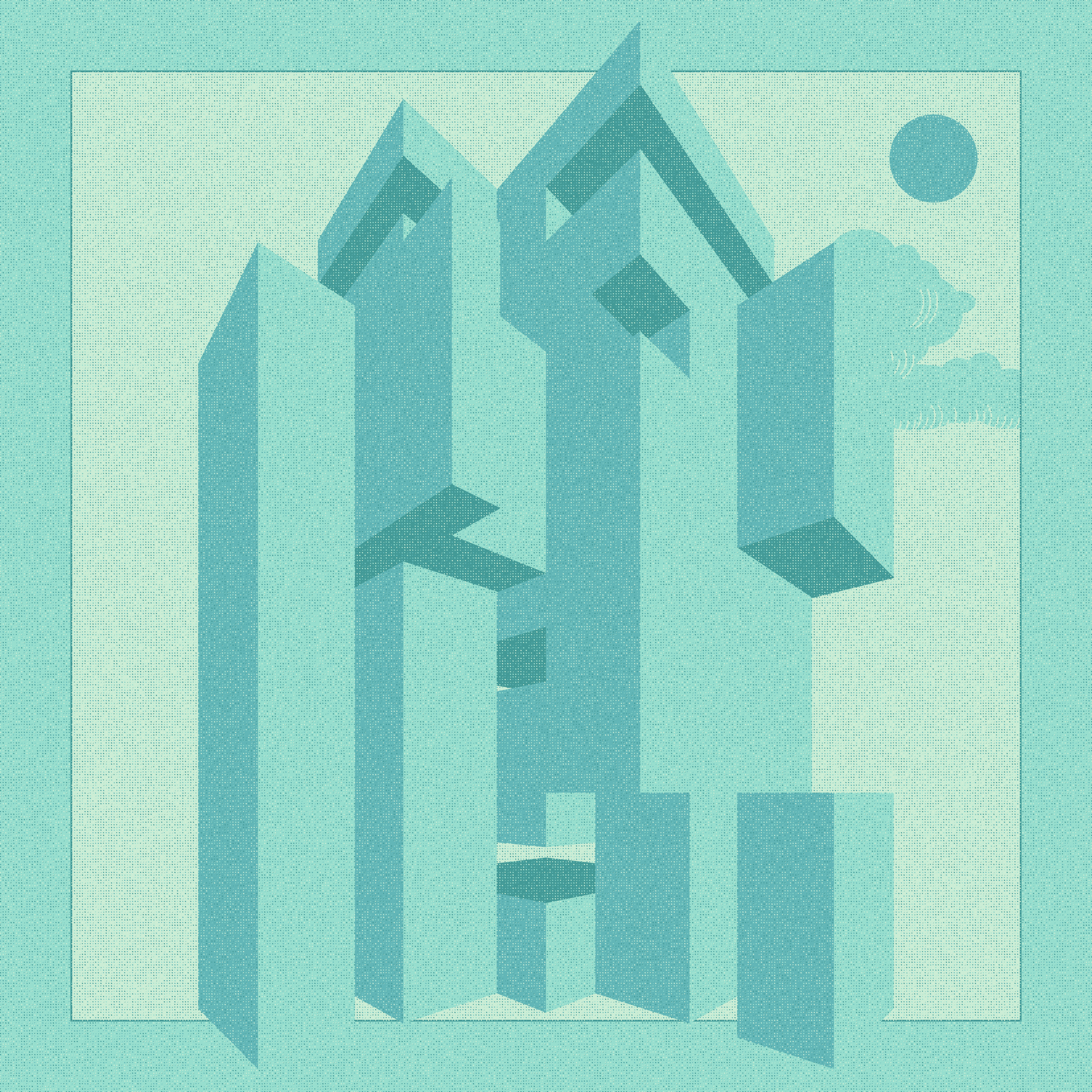BRUTALISM #8 static token preview