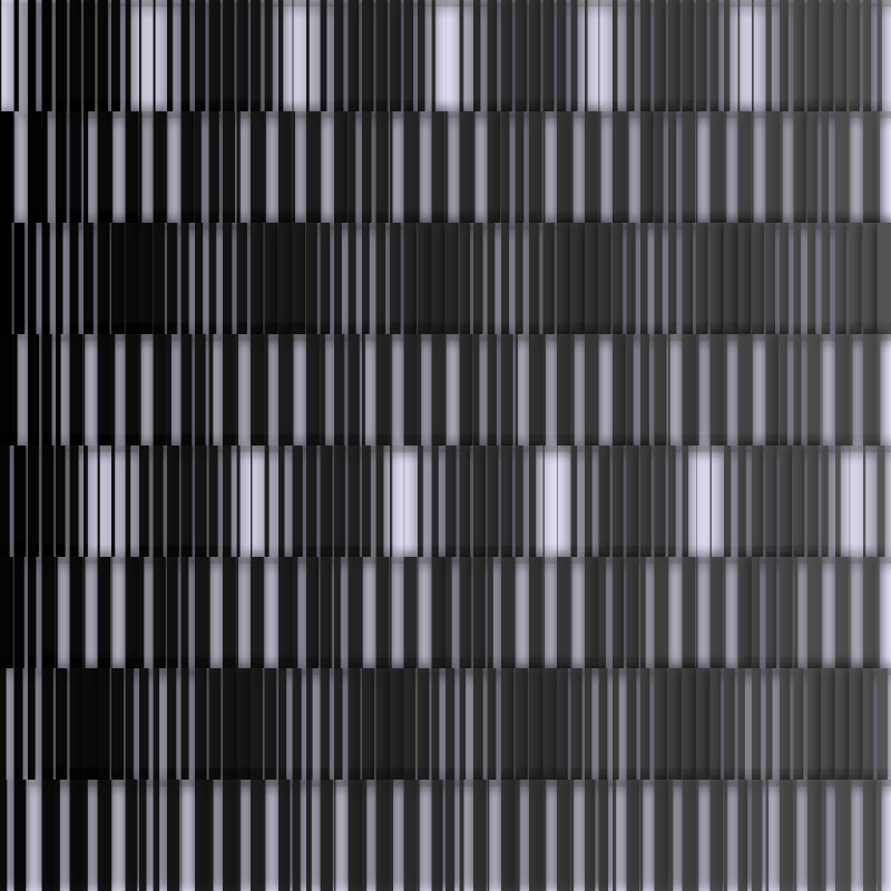 Generative Barcode Helmholtz Illusion #27 static token preview