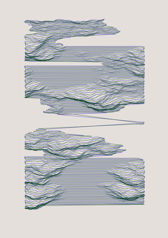 Fractured Landscapes #68 static NFT preview