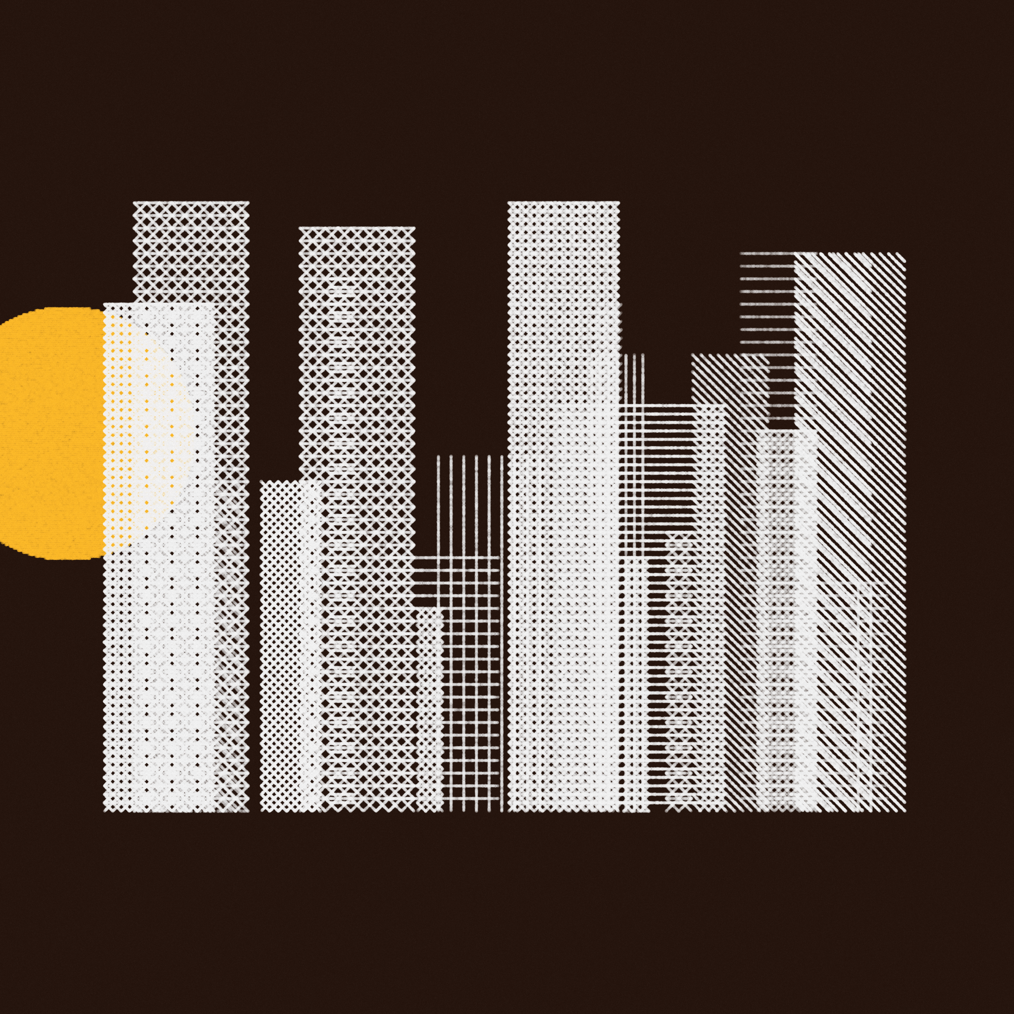 Hashed Cities #84 static NFT preview