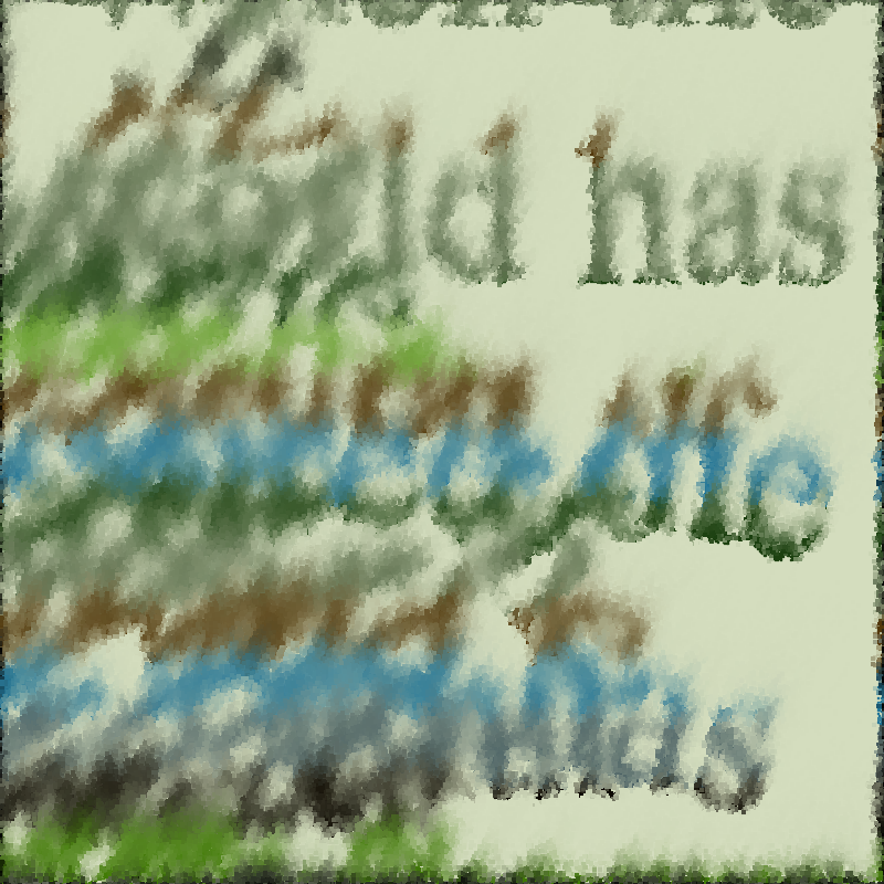 THE WORD AFTER US: An AI poetry unreading #140 static token preview