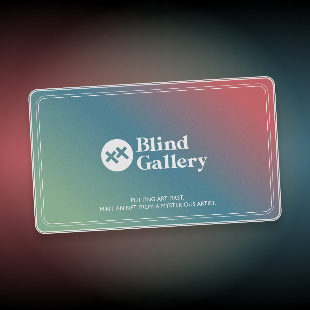 Blind Gallery Club Membership #223 static token preview