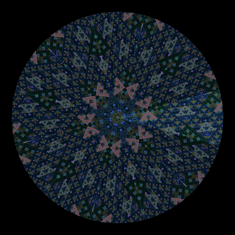 Binary kaleidoscope #60 static NFT preview