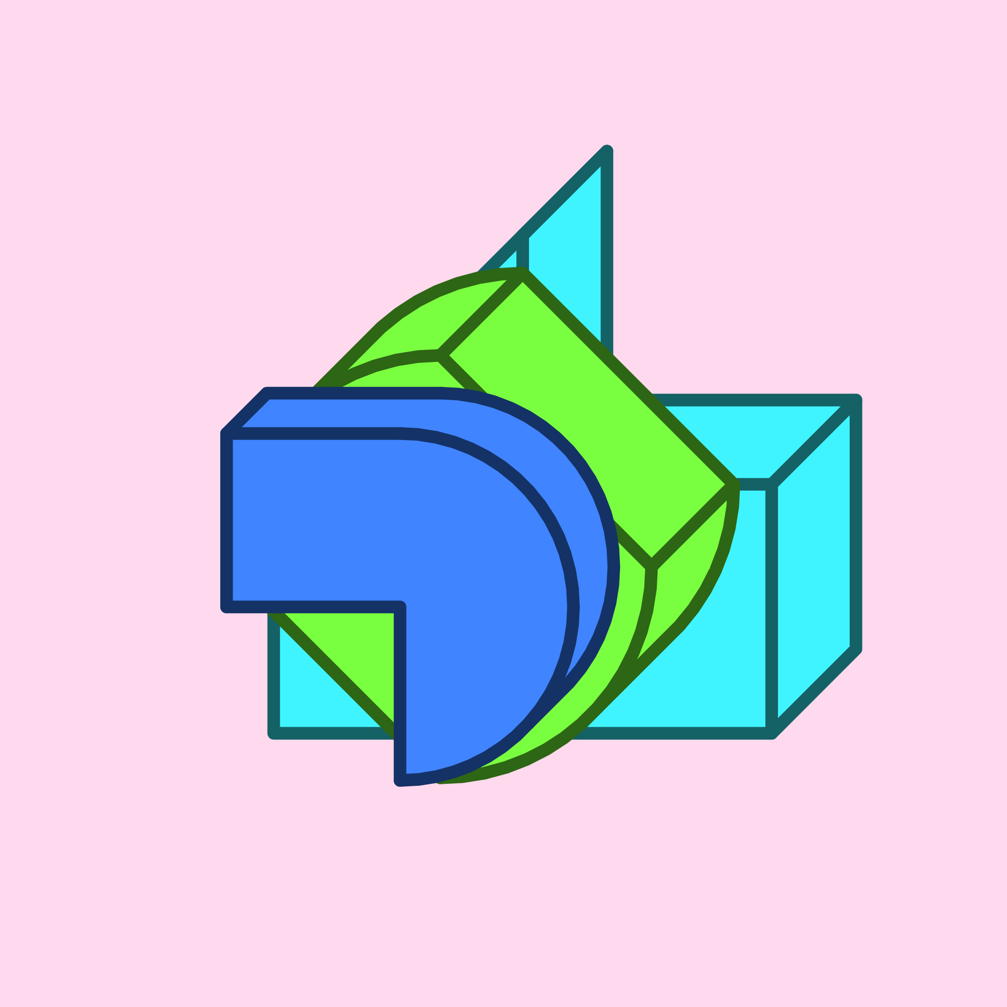 Calm shapes #1004 static NFT preview