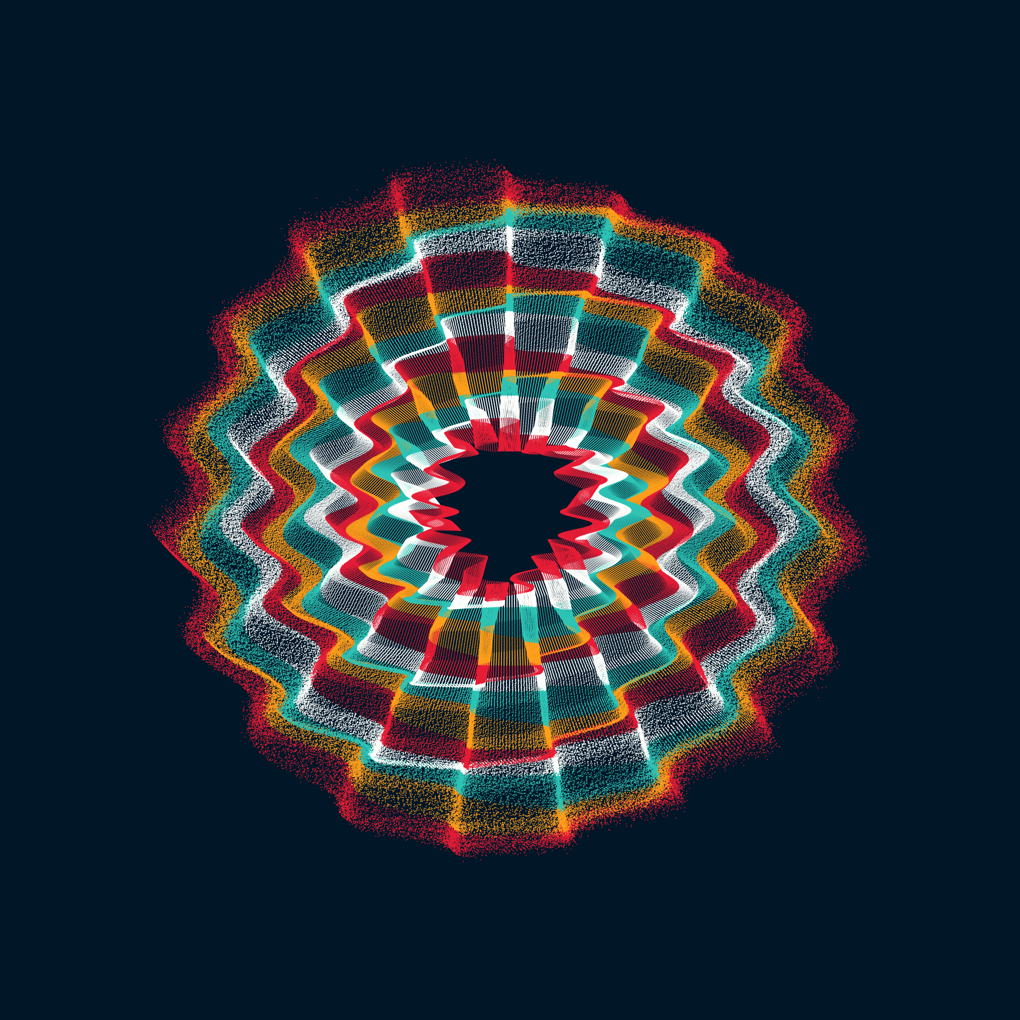 CIRCULAR MURMURATIONS #199 static token preview