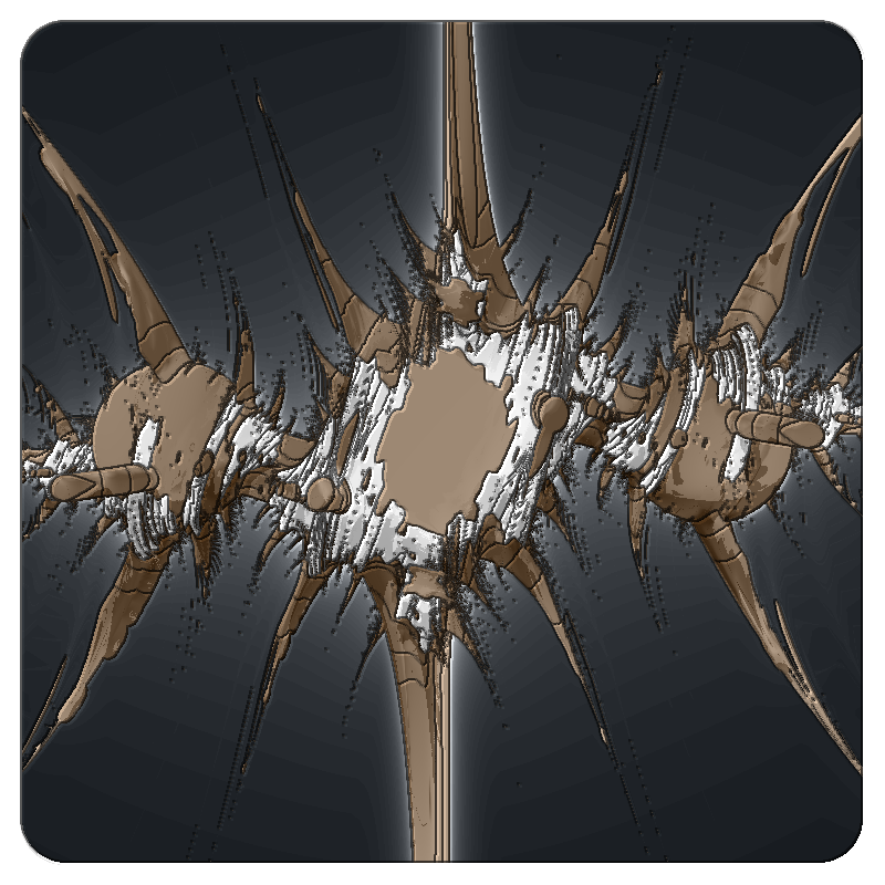 LL21 Fractal Anatomy #34 static token preview