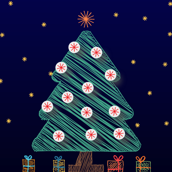 CHRISTMAS TREE #38 static NFT preview