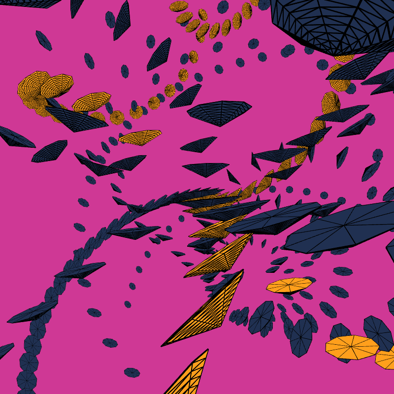 Tangent0rang3 #12 static NFT preview