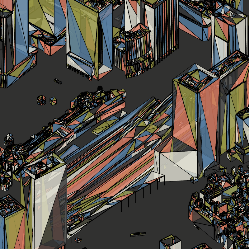 City Fragments: Tokyo Marunouchi #54 static NFT preview