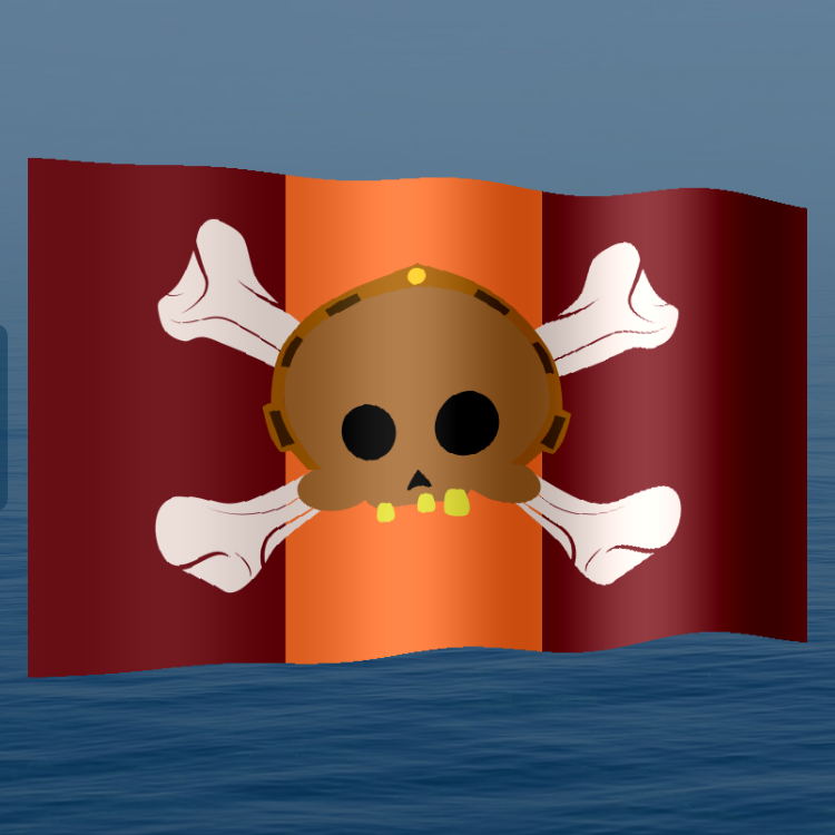 Jolly Roger Flag #140 static NFT preview