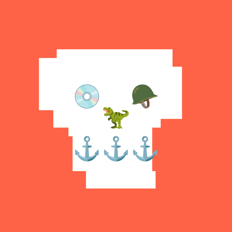 Not Skull #43 static token preview