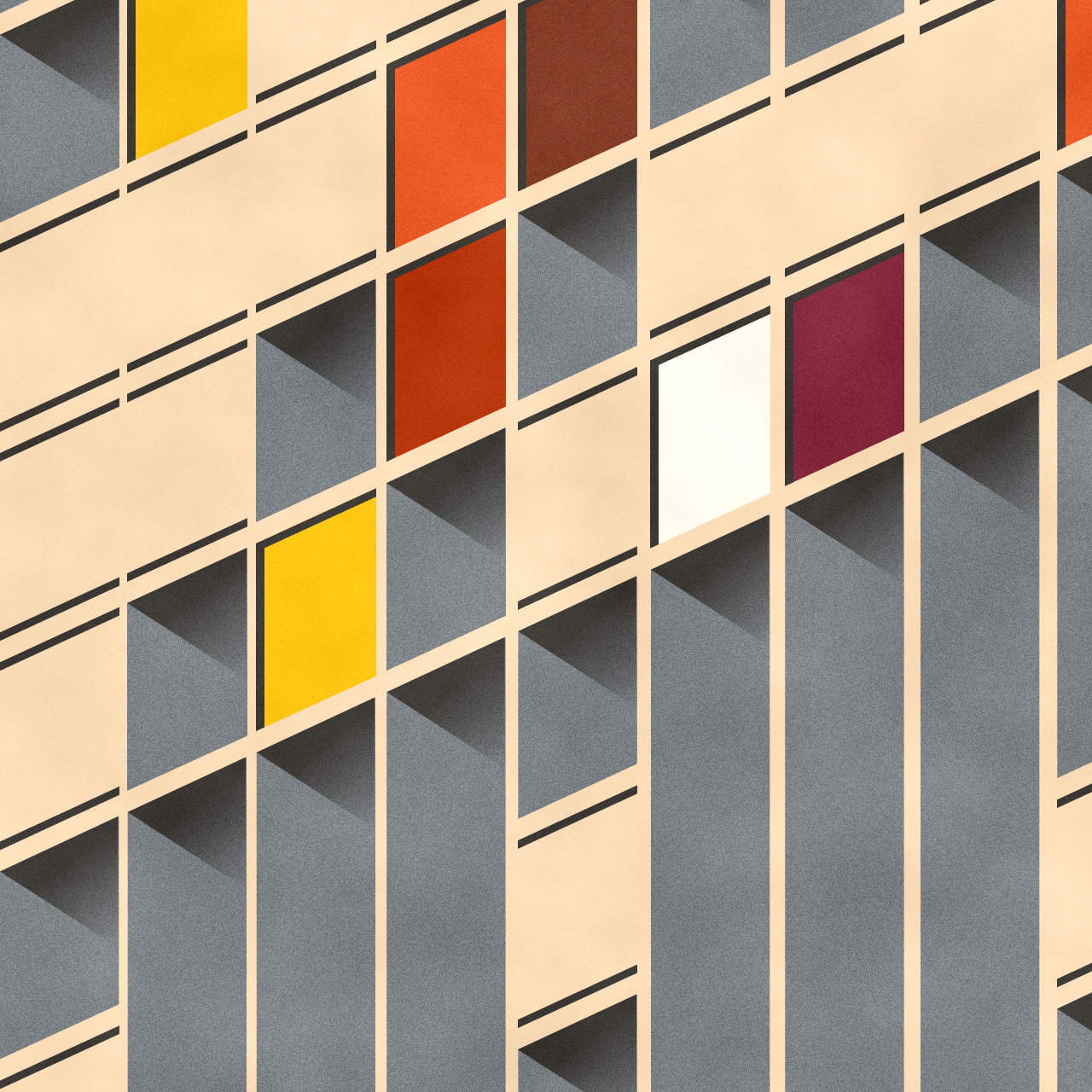 Cité radieuse #102 static NFT preview
