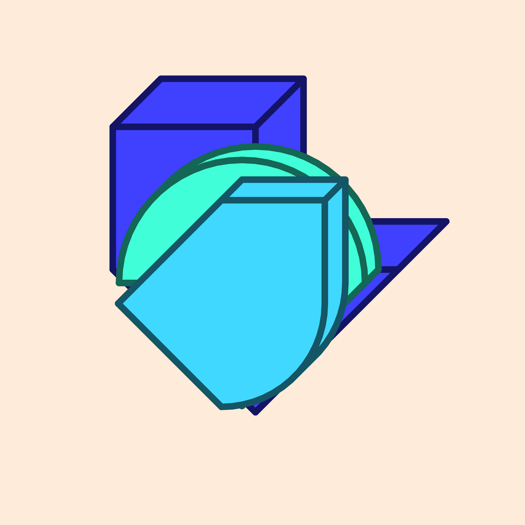Calm shapes #1459 static NFT preview