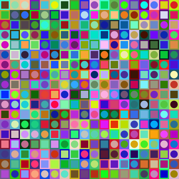 Square Dot Composition #412 static NFT preview