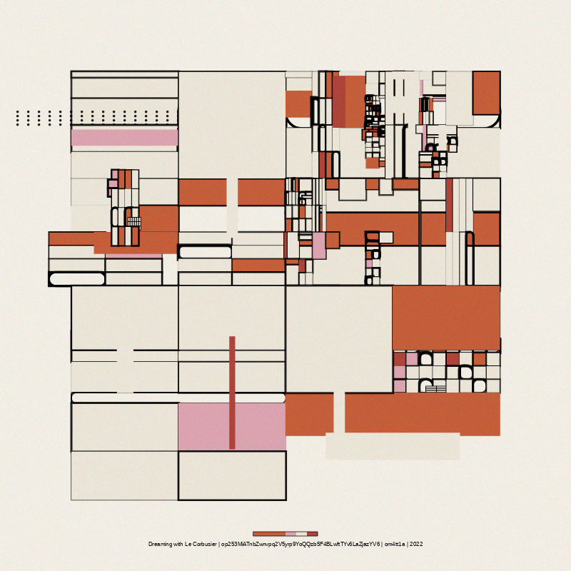 Dreaming with Le Corbusier #58 static NFT preview
