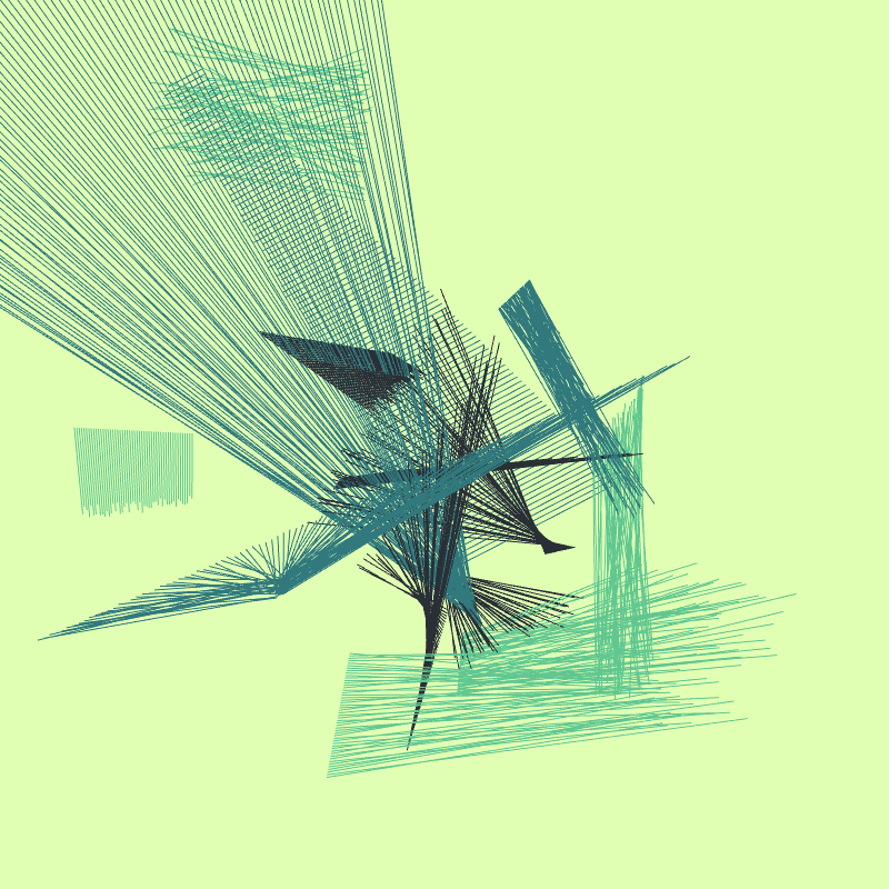 Linescapes #70 static NFT preview