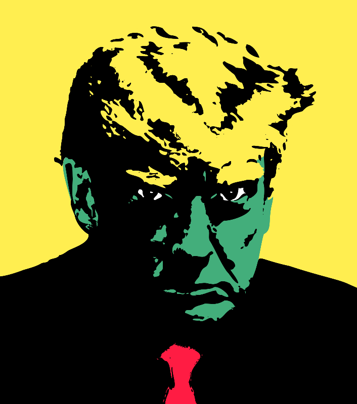 Donald Trump #96 static NFT preview